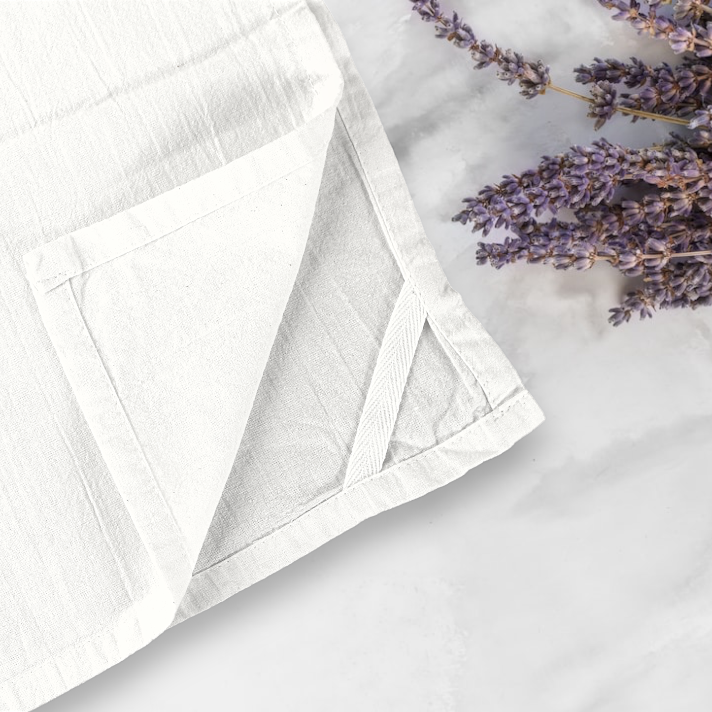 Dragonfly Flour Sack Kitchen Tea Towel: Green