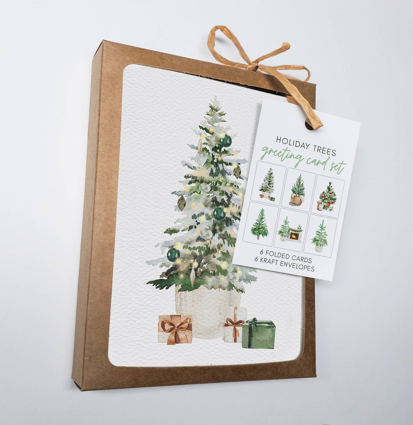 Boxed Set of 6 Holiday Greeting Cards