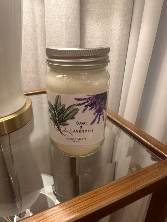 Lavender Market Candle