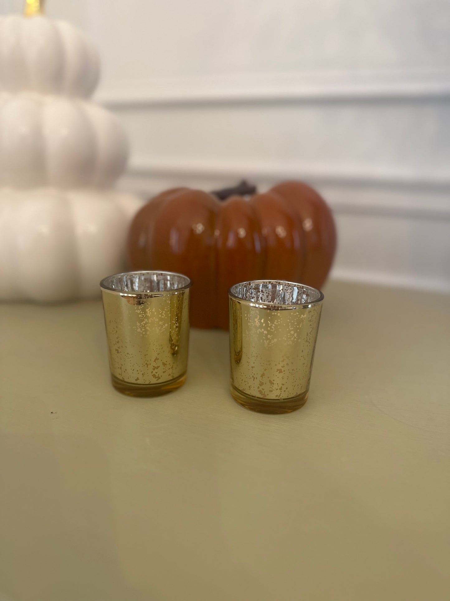 Decorative Votive Candle & Holder