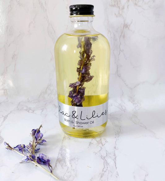 Shower + Bath Oil - Lilac & Lilies Only