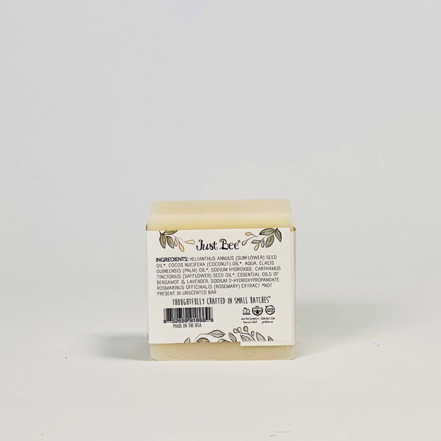 Lavender Dish Bar - Plastic Free by Just Bee